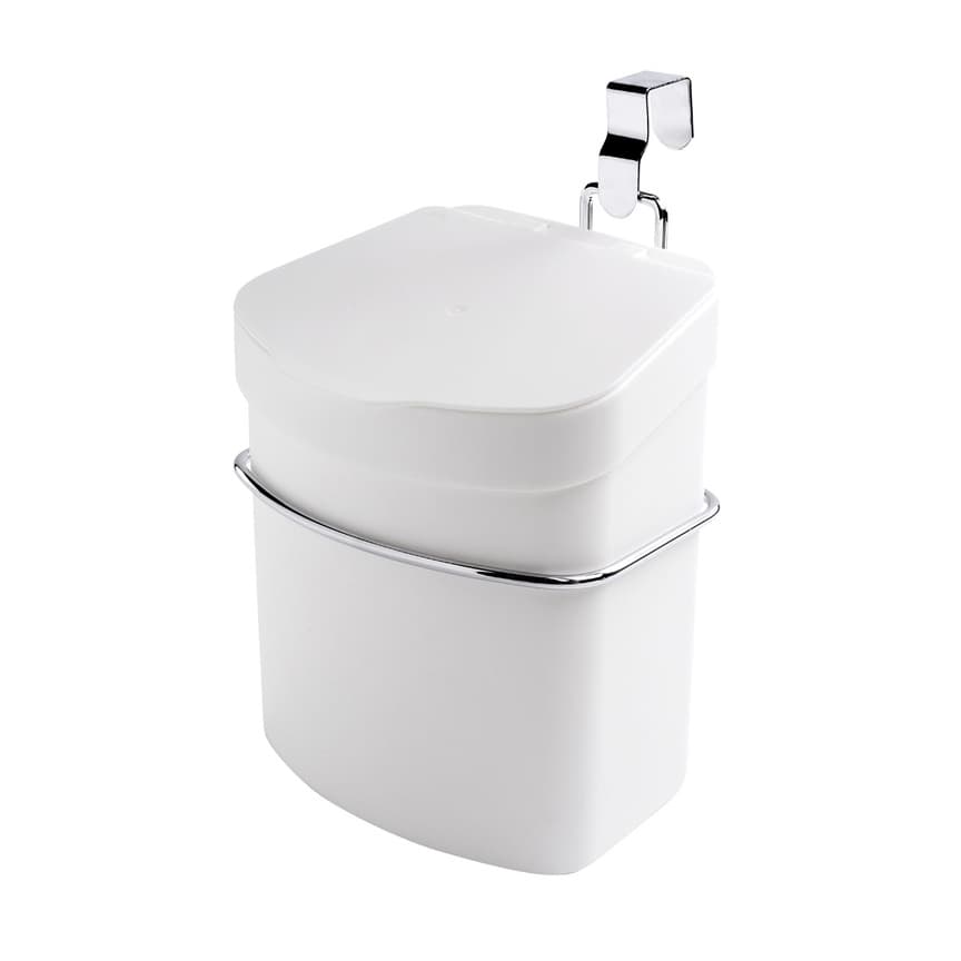 Lixeira suporte lix para cozinha 2,5 litros com suporte para porta armario Future 1142