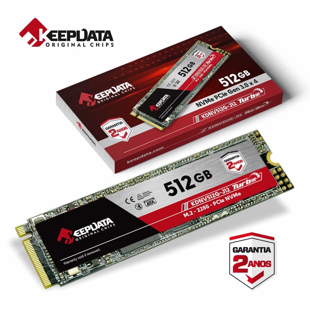 HD SSD M2 NVME 512G TB 2280 KDNV512G J12