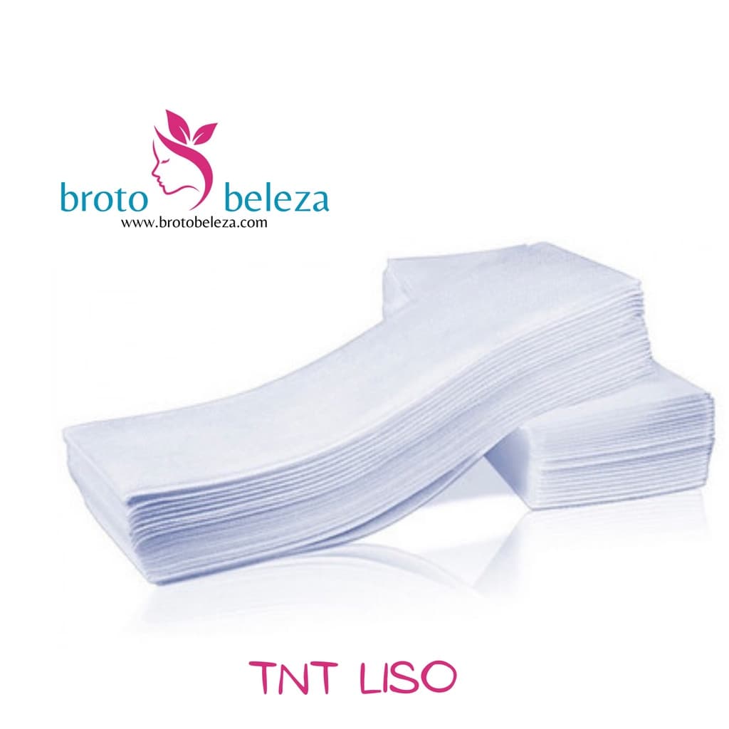 DEPILAÇÃO Papel Lenço TNT Liso Resistente ideal para Depilação Pacote 100 Folhas 100% VISCOSE