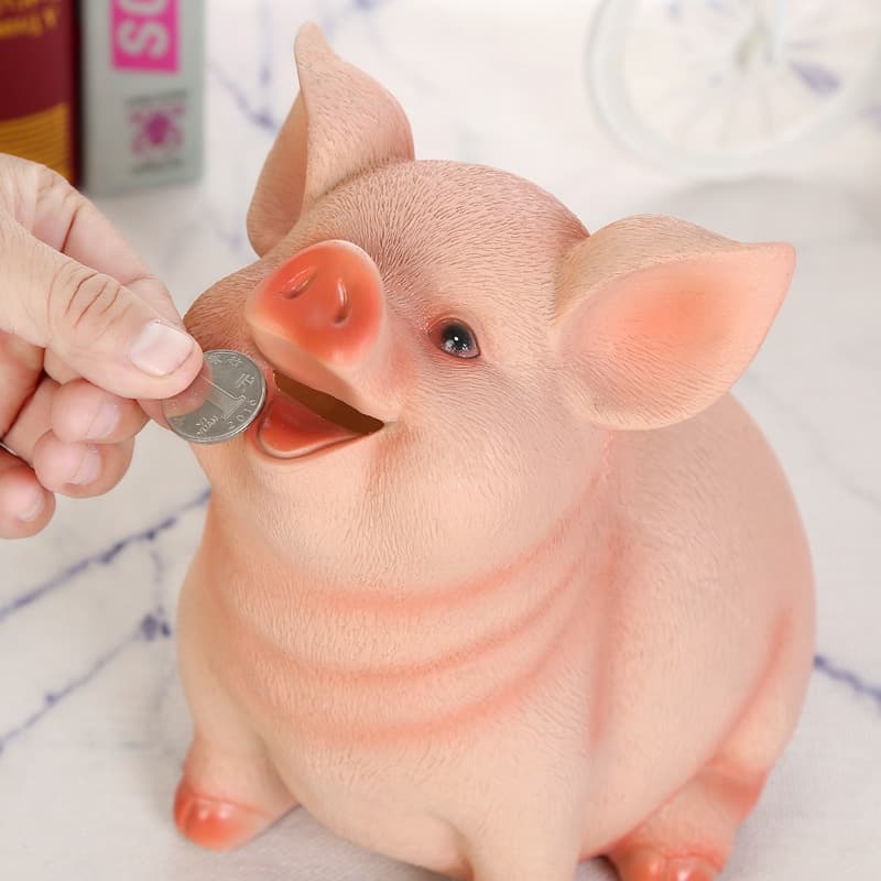Cofrinho De Porco Para Crianças Caixas Porquinhos Domésticos De Dinheiro Porquinho Aniversário Caixa De Armazenamento De Moedas Em Forma Desenho Animado