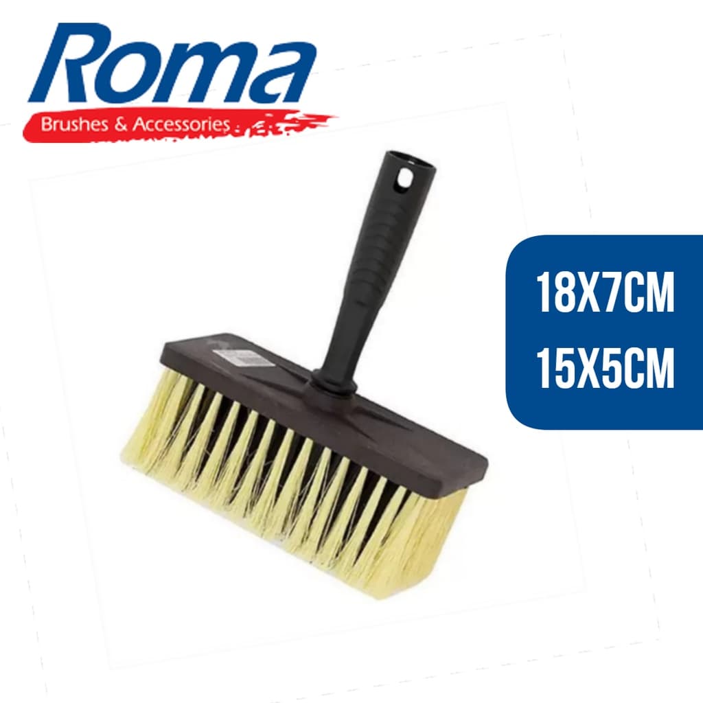 Broxa Retangular 18x7,6 - 15x5,5 cm Roma Pinceis