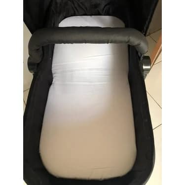 Lençol Oval Para Carrinho Bebê 77x34 - 200 Fios 100% Algodão
