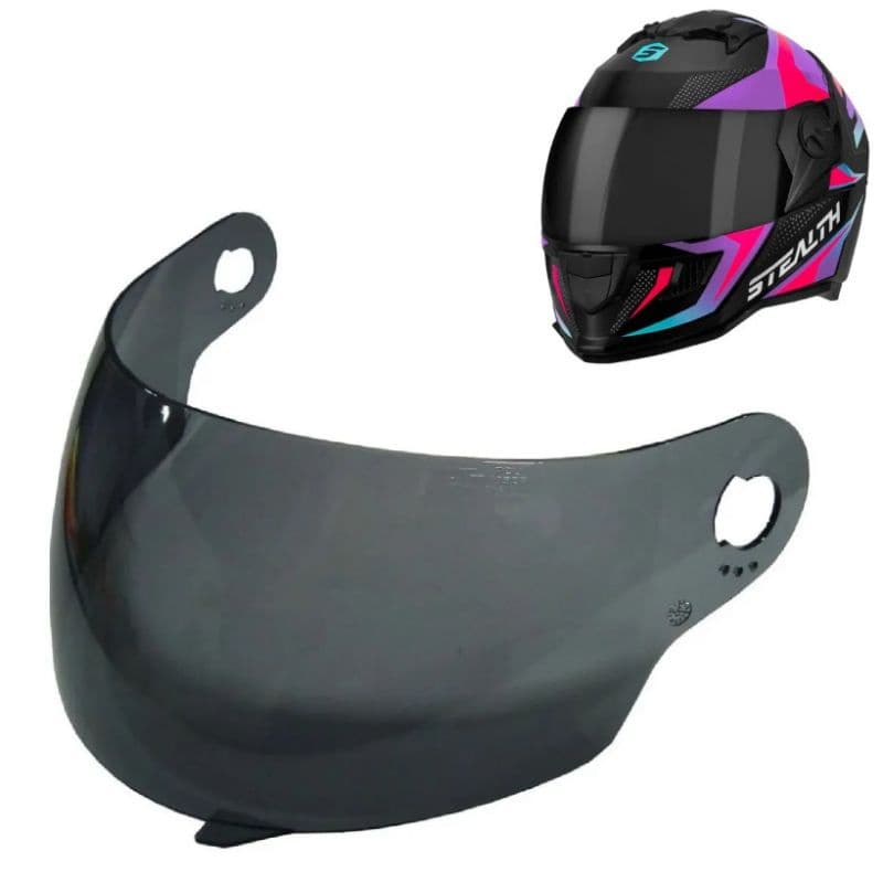 TSF | Viseira Fumê Pro Tork Stealth