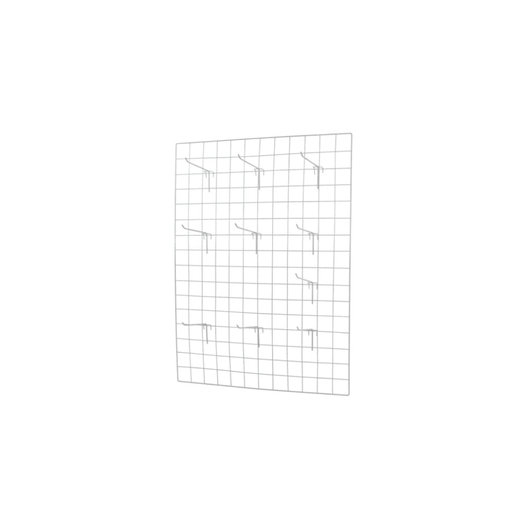 Tela Aramada Memory Board Expositor 60x80cm +10 Ganchos 10cm