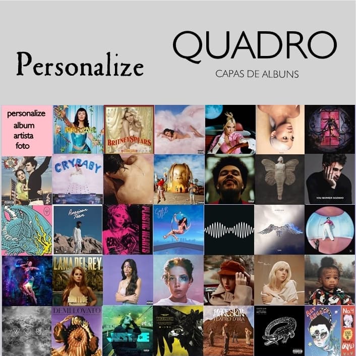 quadrinho de mdf 20x20 personalizado