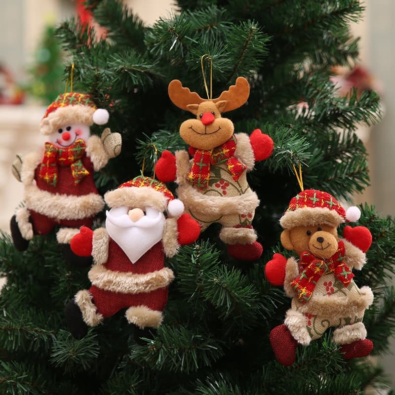 1 Peça Decoração De Natal/Decorações De Árvore Enfeites E Casa Árvores