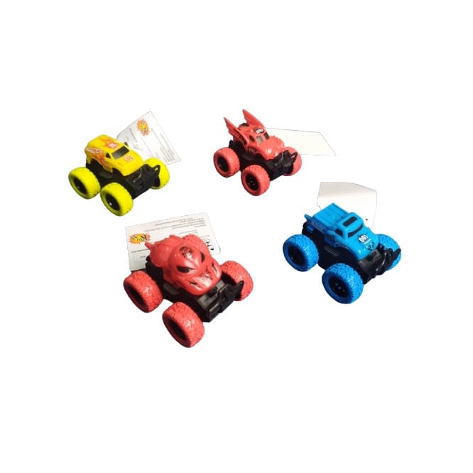 Carrinho Carro Monster Fricção 360º Graus Colorido