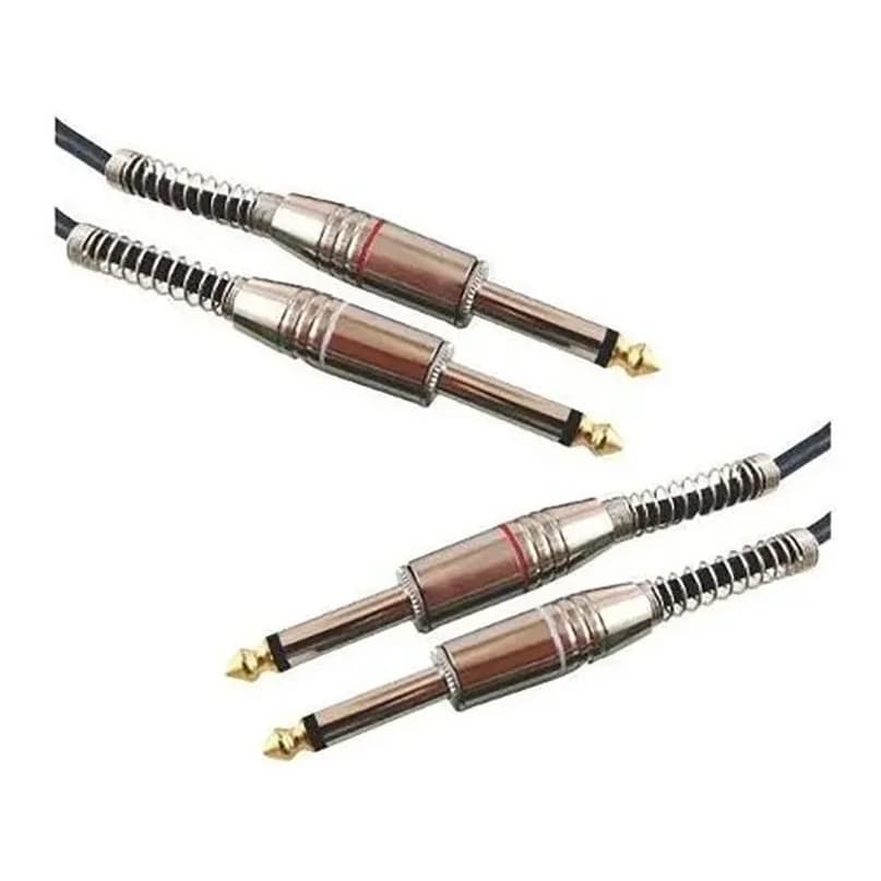 Cabo Duplo Para Teclado Starcable 2 P10 X 2 P10 2 Metros
