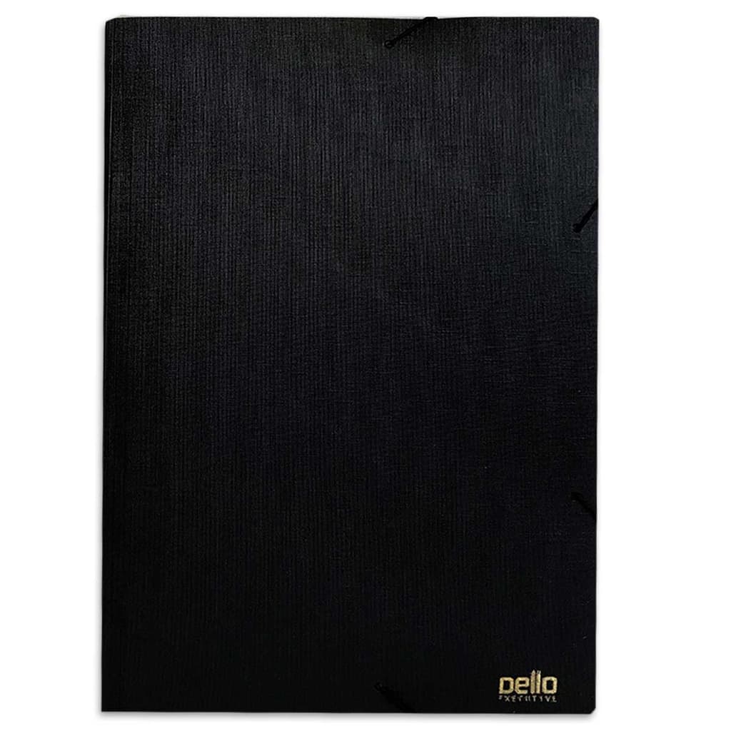 Pasta Elástica Ofício A4 Executiva Organizadora Papel Dello Escolar Escritório Arquivo Documento