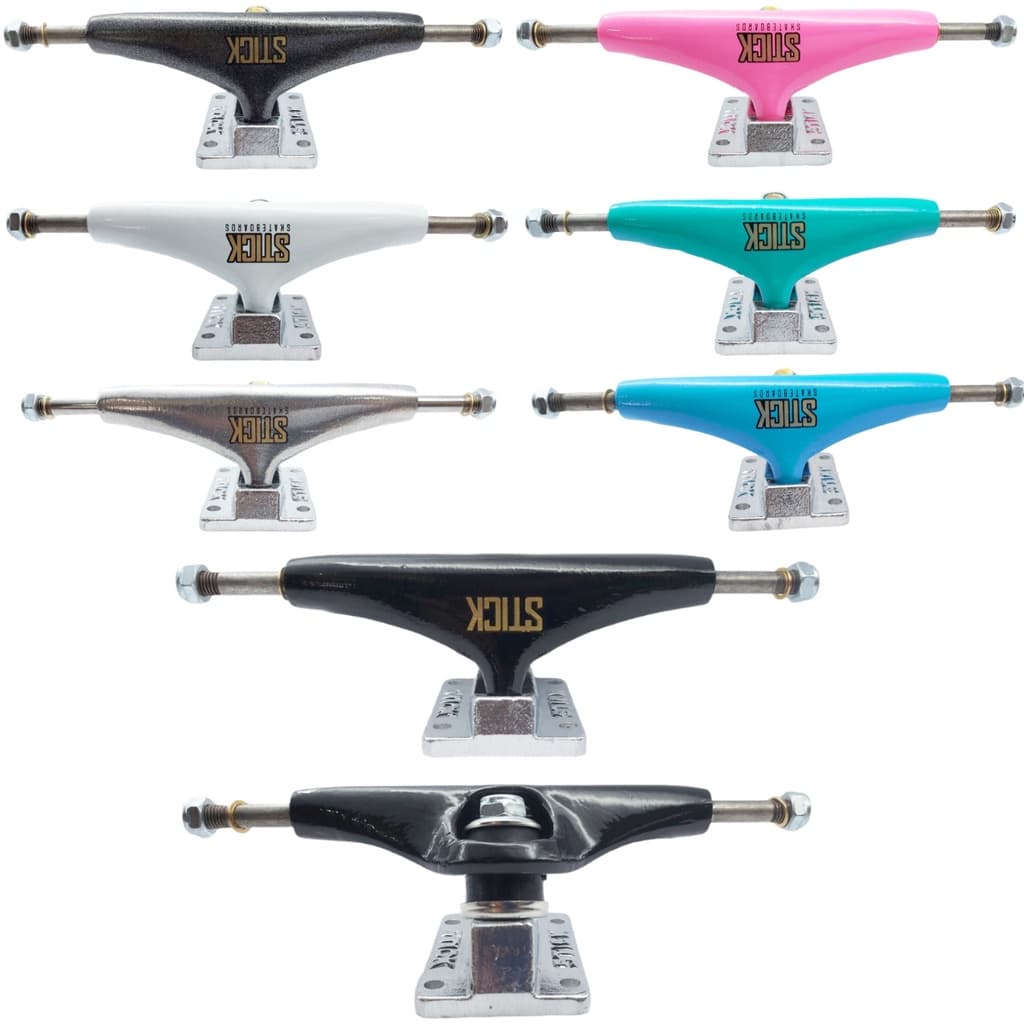Truck Para Skate marca Stick 139mm Profissional resistente para manobras em corrimão