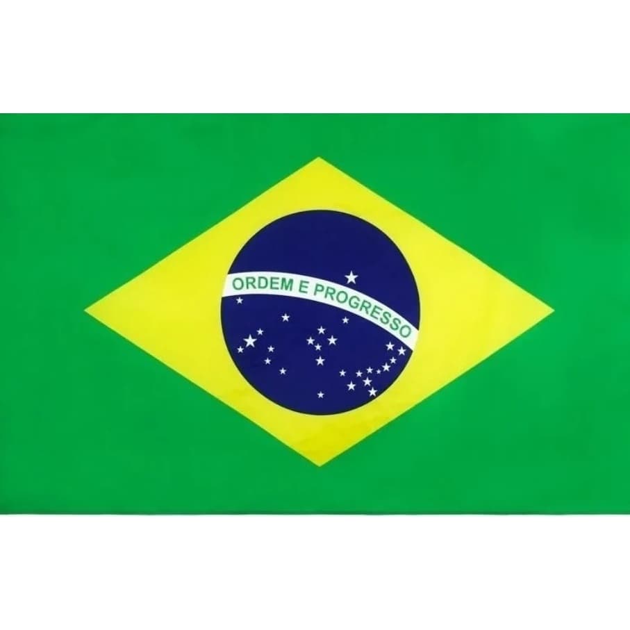 Bandeira do Brasil Grande 1,50 x 0,90cm