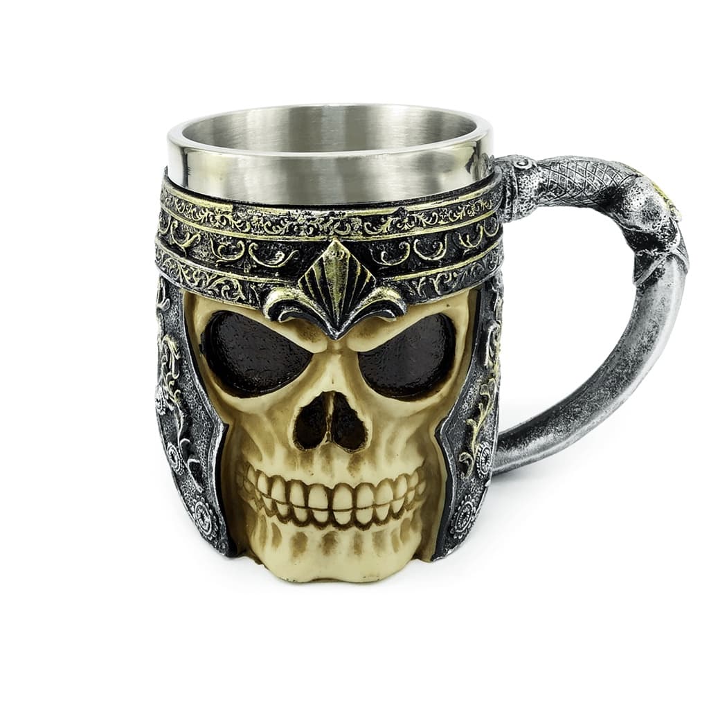 Caneca Inox Viking Choop Cerveja Festa Decorativo