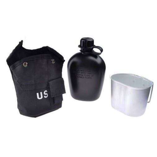 Cantil  com Caneca de Alumínio 1L Us Camping