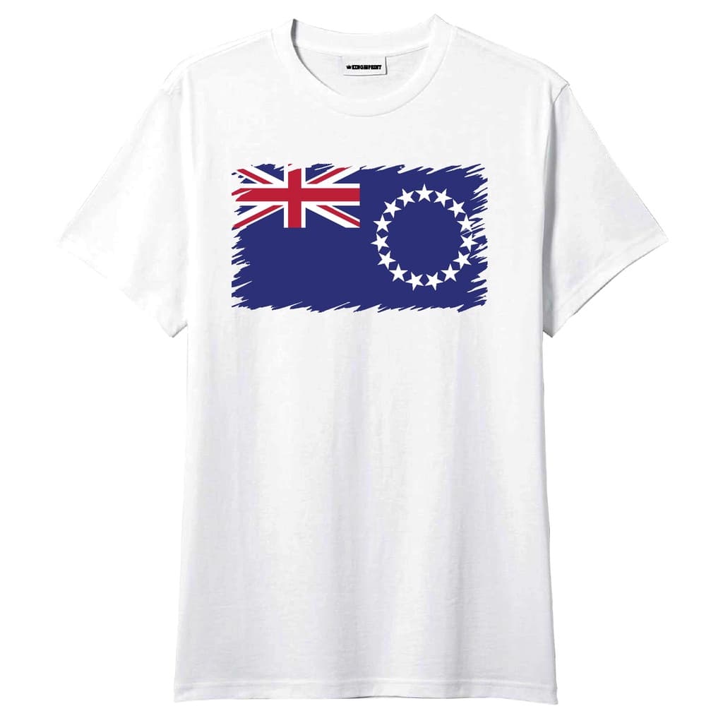 Camiseta Bandeira Ilhas Cook