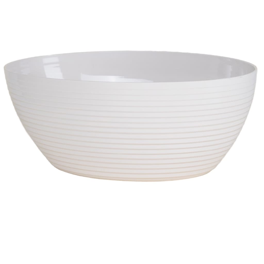 Travessa Oval Com Friso LE CHEF 33,5x23,5x12,5Cm Branca 1829 PARAMOUNT