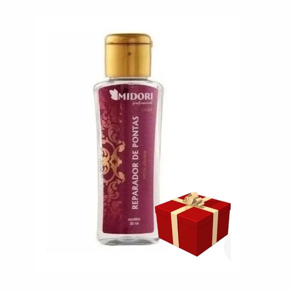 Reparador De Pontas Midori 30ml Elimina Pontas Duplas Midori