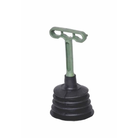 Desentupidor de Pia Sanfonado com Cabo Plástico - 20cm