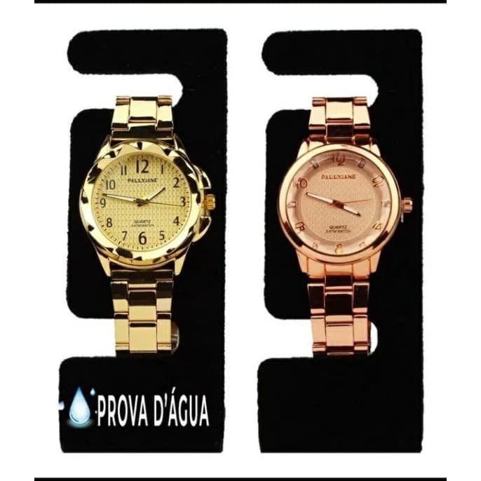 Kit 2 lindo relógio feminino  Original prova d água promoção