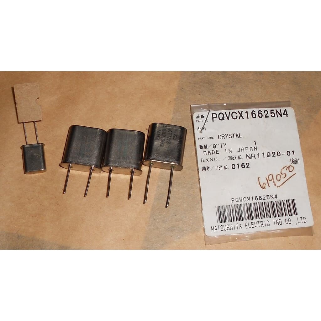kIT com 6 Cristal / Crystal - Eletrônica, Componente eletrônico - Leia o texto.