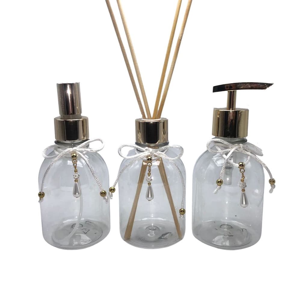 KIT LAVABO PEROLA - TRIO DE PET