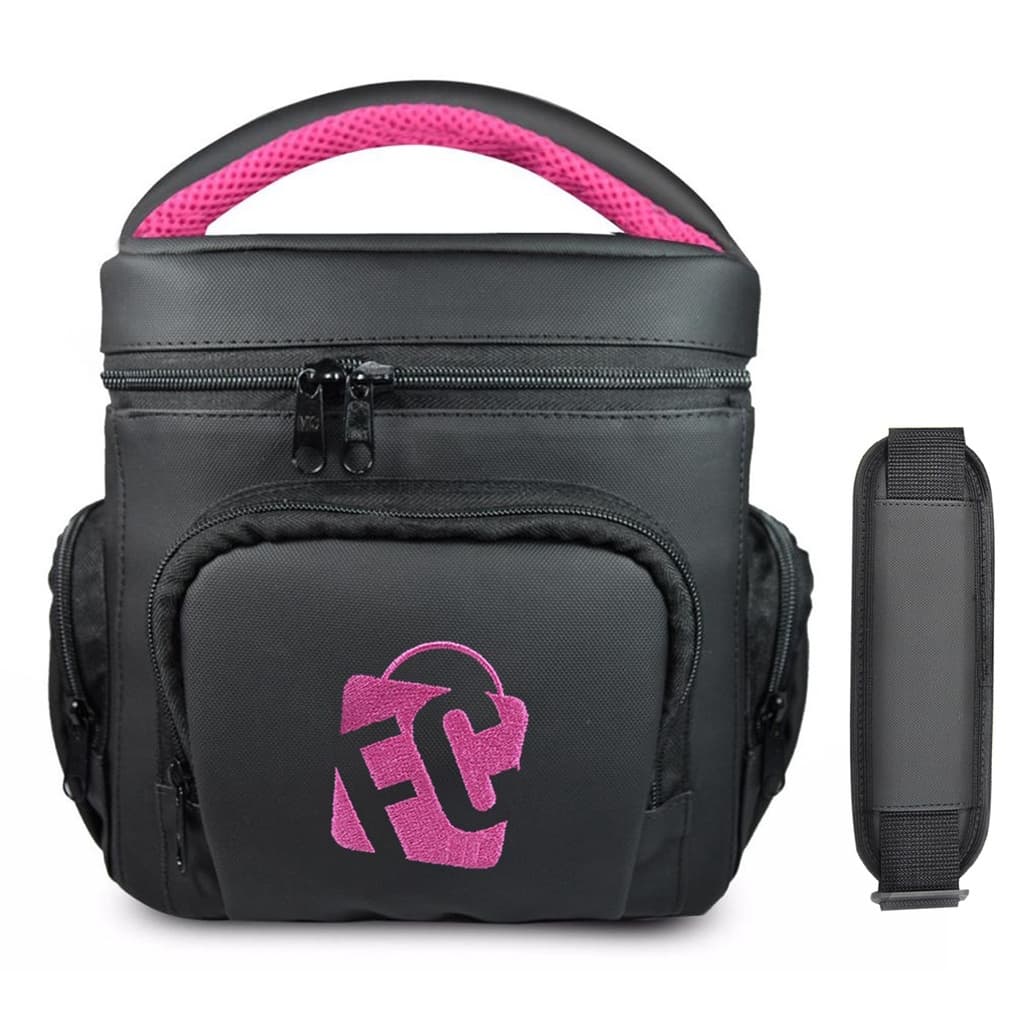 Bolsa Térmica Fitness Master Marmita Preto Pink Lancheira Promoção