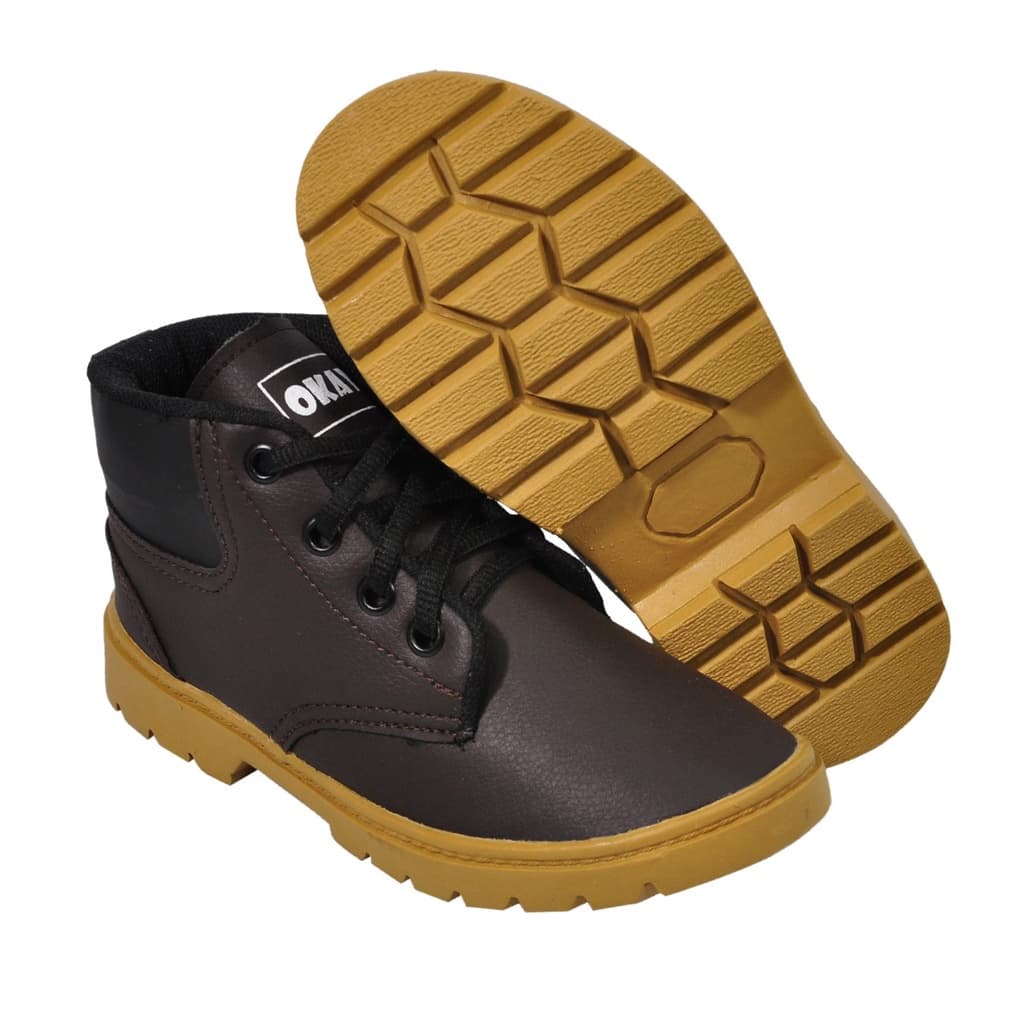 Bota Infantil Menino  Sola Tratorada Promoção