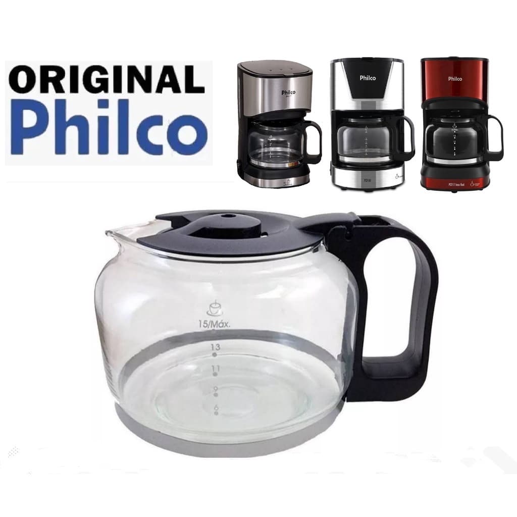 Jarra de Vidro Original da Cafeteira Philco Ph17 - PH 17 / Philco Pcf17 / 15 Cafés xícaras