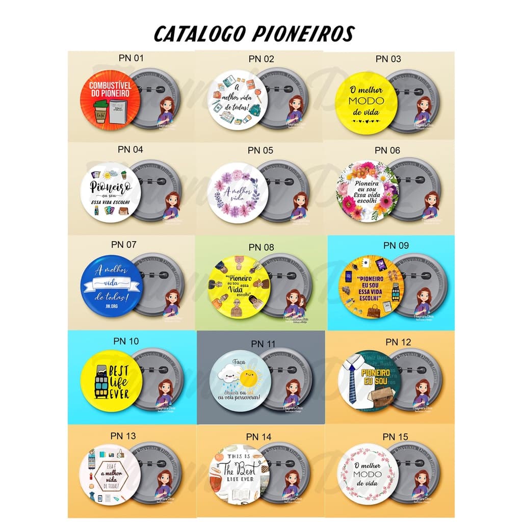 Bottons Pioneiros - Melhor vida