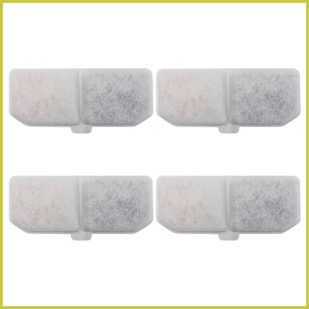 Filtros De Fonte Para Gatos 4/10 Pacotes Filtro De Água Substituição Com Coco Algodão De Gato gelat2br
