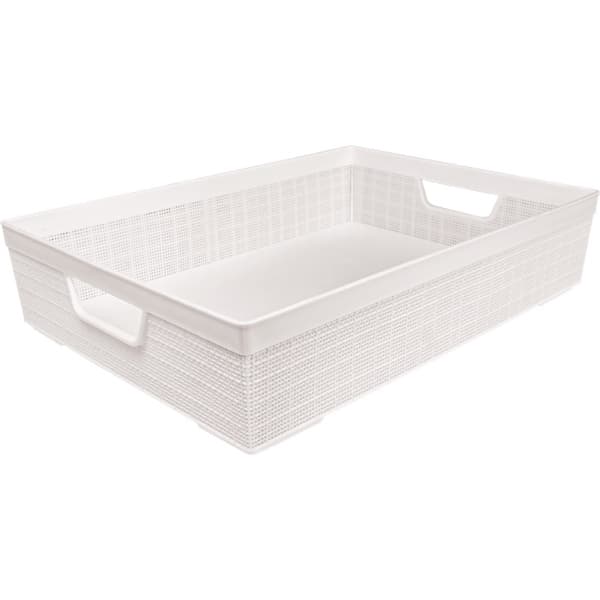 Cesto Organizador Multiuso Decorativo Juta A3 Branco 11,5 L 3129 JAGUAR