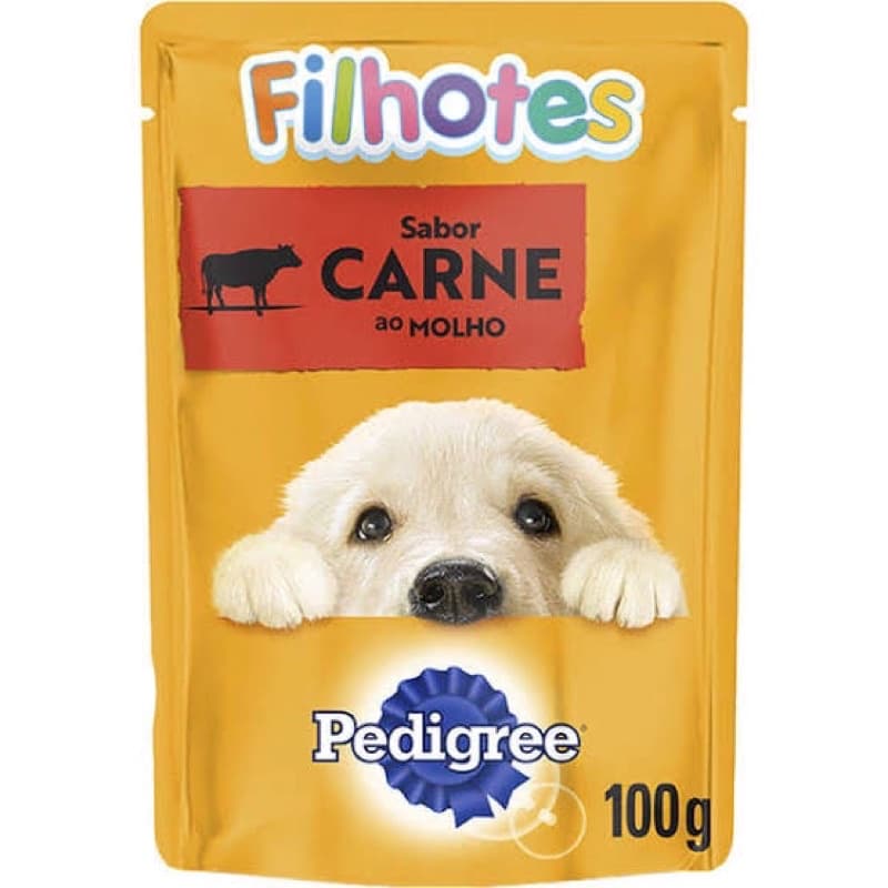 Sachê ao Molho Pedigree Filhotes 100g