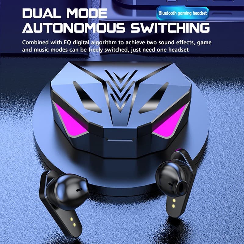 Novo Fone de Ouvido Bluetooth TWS X15 sem Fio com Display LED, Earbuds para Jogos com Redução de Ruído e Microfone.