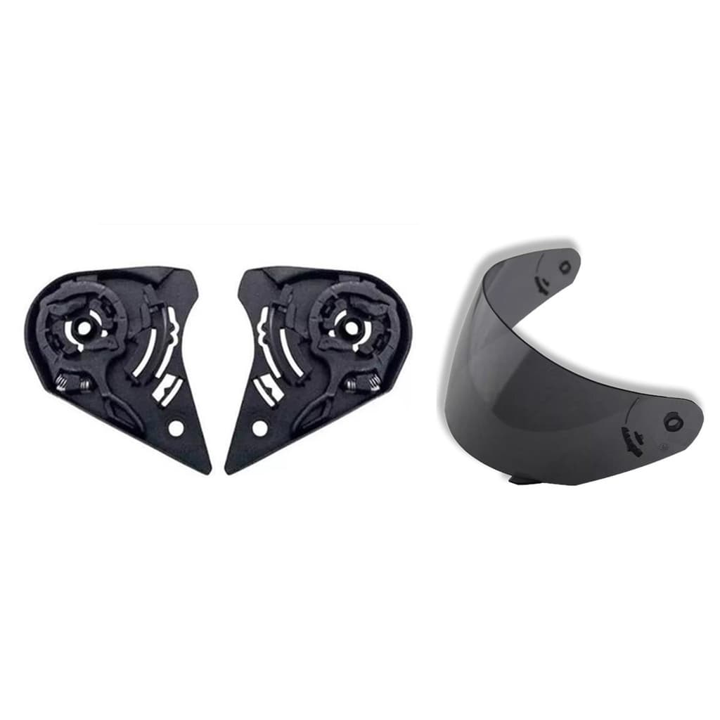 Viseira Norisk Ff 391 Ff 389 Fumê 1735F + Reparo 1235P