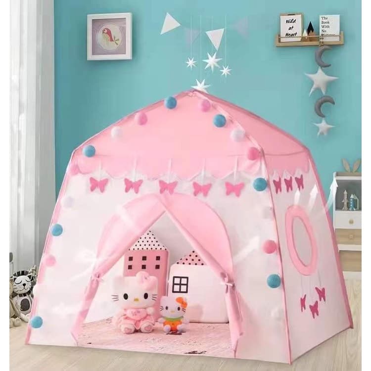 Barraca infantil menina grande princesa barraca crianca borboleta menor preco promocao