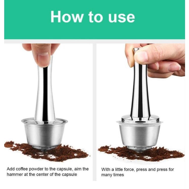 Martelo de café em pó