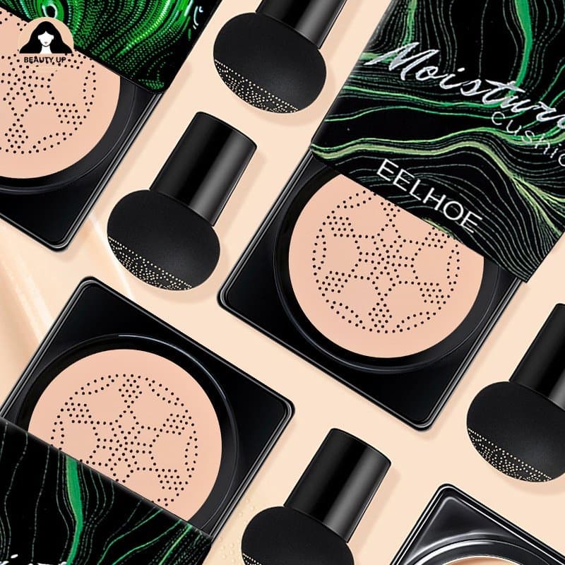 3 cores Base Maquiagem Creme Corretivo Hidratante Bb base bb cream BB Creme/Base/Corretivo Com Colher Cogumelo