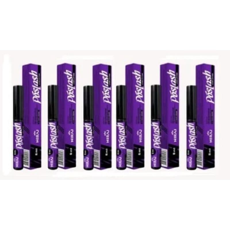 Niraj Sérum Kit com 6 unidades Regenerador Pós Lash Lifting -  8 Ml  - Roxo - Com Ácido Hialurônico