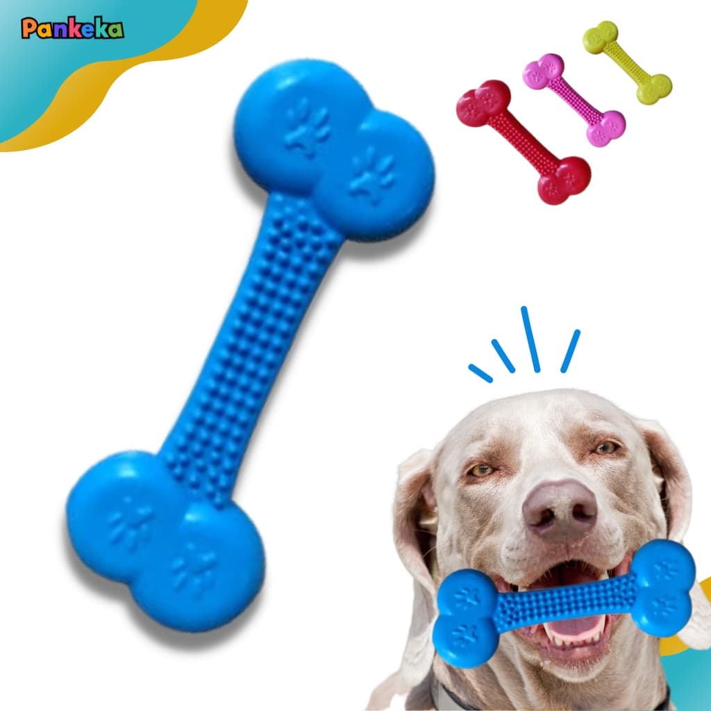 Ossinho Mordedor Massageador Brinquedo para Cachorro