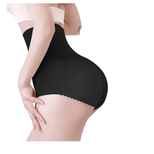 Calcinha Modeladora Com Bojo Cintura Alta Com Enchimento