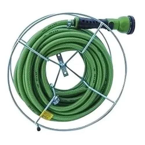 Suporte Para Mangueira De Jardim Enrolador Parede - Aço