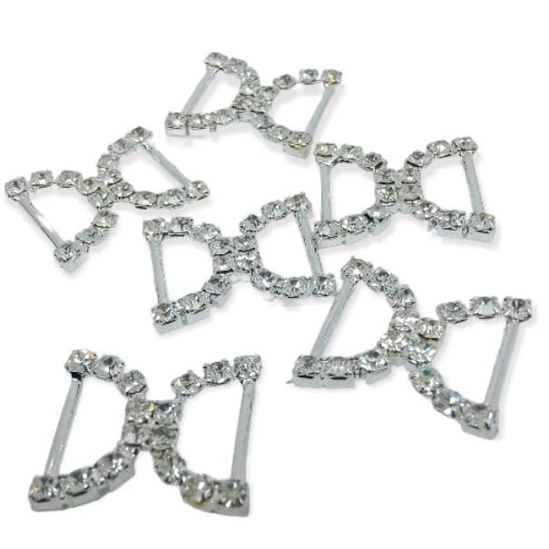 Fivela two links  Strass Cod:Prat4/2:BCx01