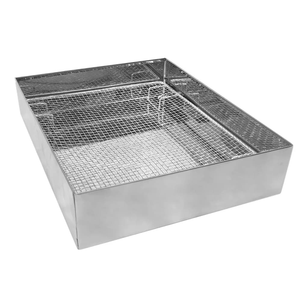 Escorredor De Óleo Para Frituras Pastel Batata 40 X 30 Em Inox Profissional