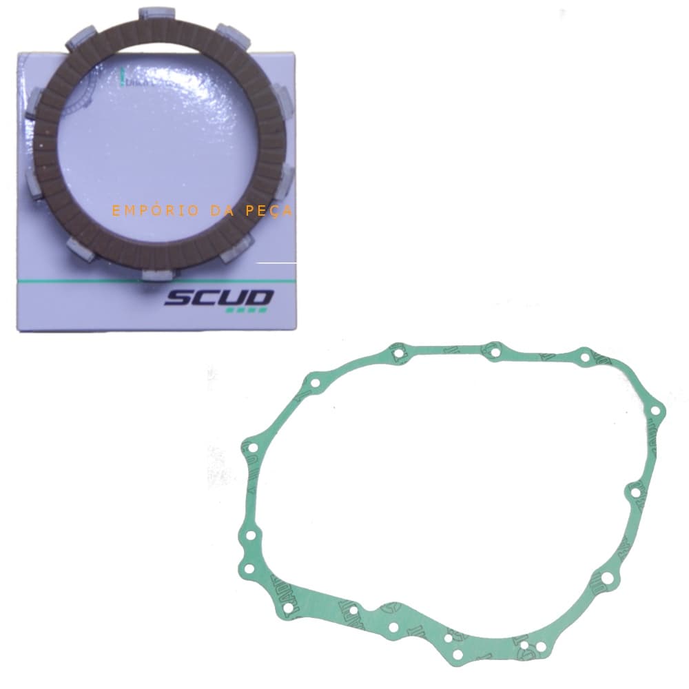 Disco Embreagem + Junta para moto Falcon 400 Original Scud