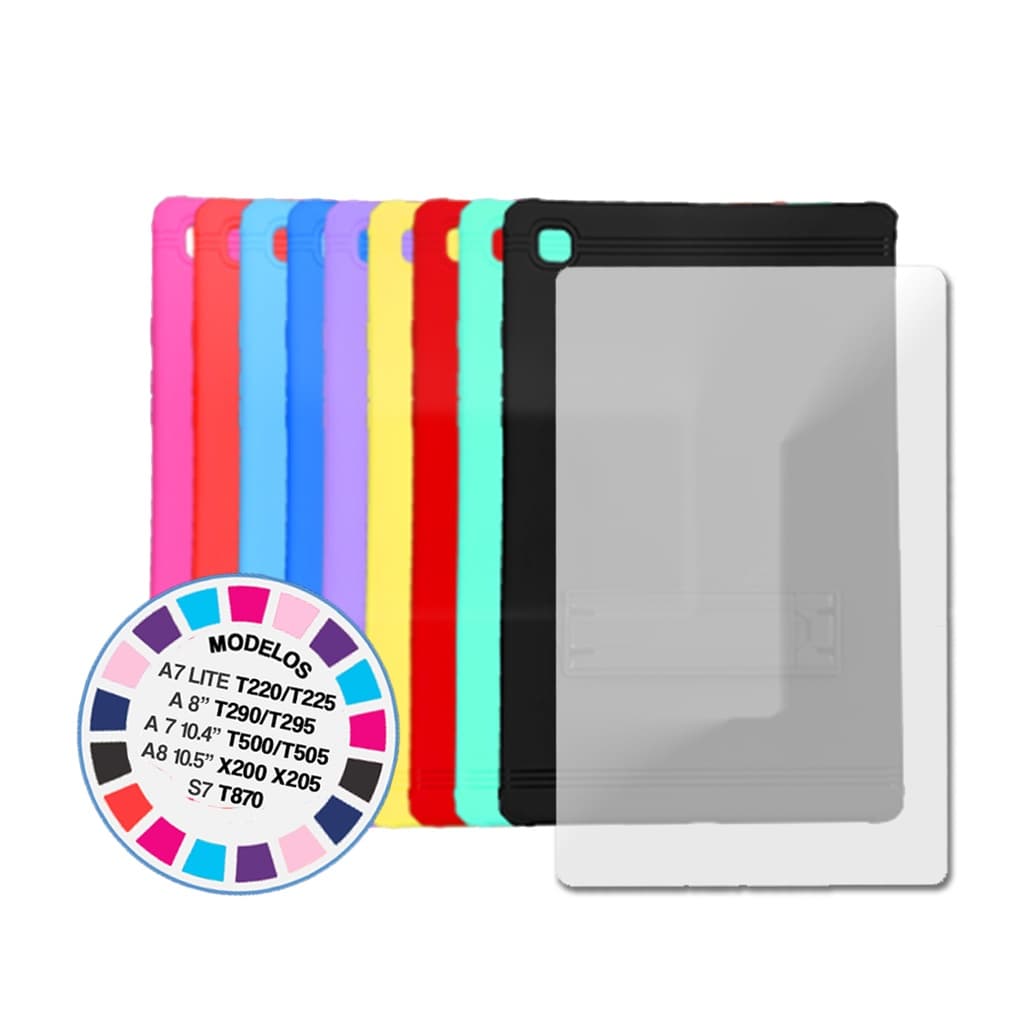 Capa Anti Impacto para Tablet Samsung Tab A 8 8.7  10.4  10.5 T500 T505  T290 T295A7 LITE T225 T220  A8 X200 X205