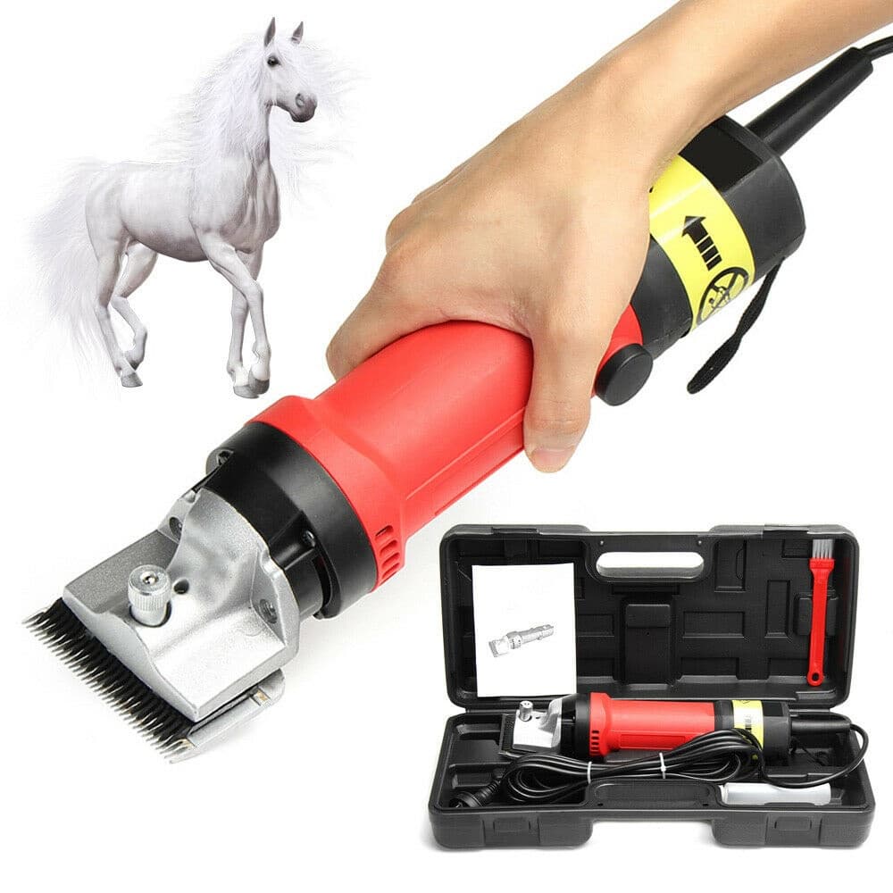 Tosquiadeira Máquina Tosar 350w Cavalo Equino Pônei Gado Pro Horse Shipper KaQi
