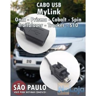 Cabo Usb Radio Mylink Onix Prisma Cobalt Encaixe Original