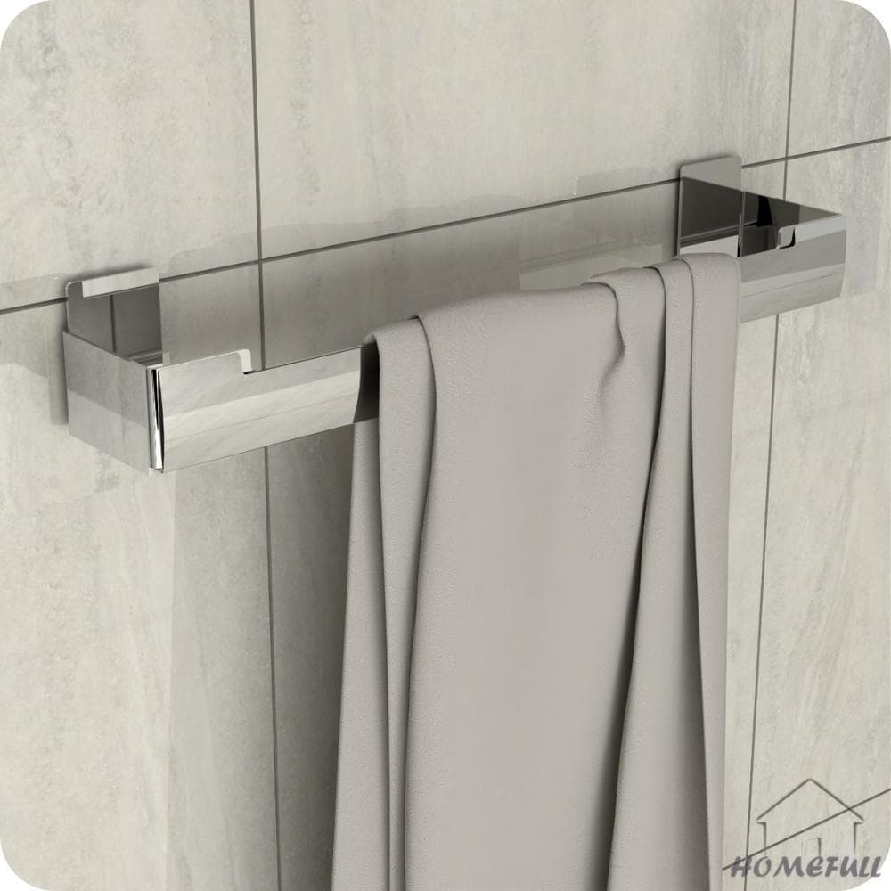 Porta Toalha Rosto Adesivo Suporte Banheiro Inox ELG