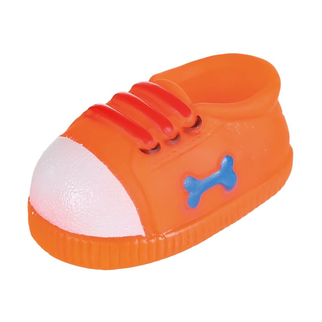 Brinquedo mordedor pet sapato tênis dog cachorro sonoro apito