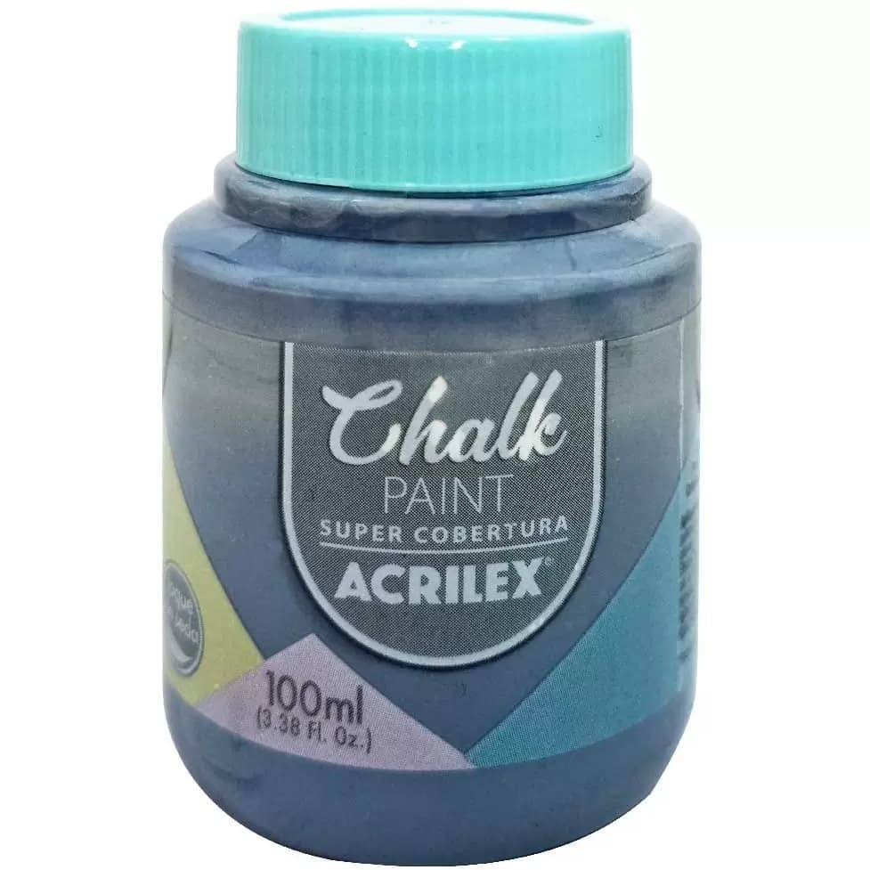 Tinta Chalk Paint Para Artesanato 100ml cor: TEMPESTADE