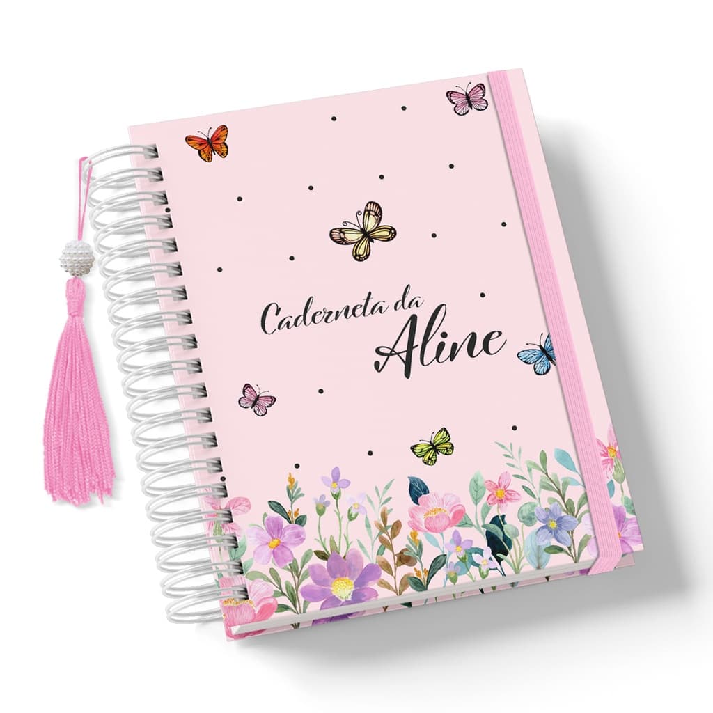 Caderneta de Vacinação Personalizada Minimalista Vários Temas Meninas